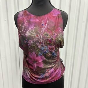 Jaded London Rhinstone Top